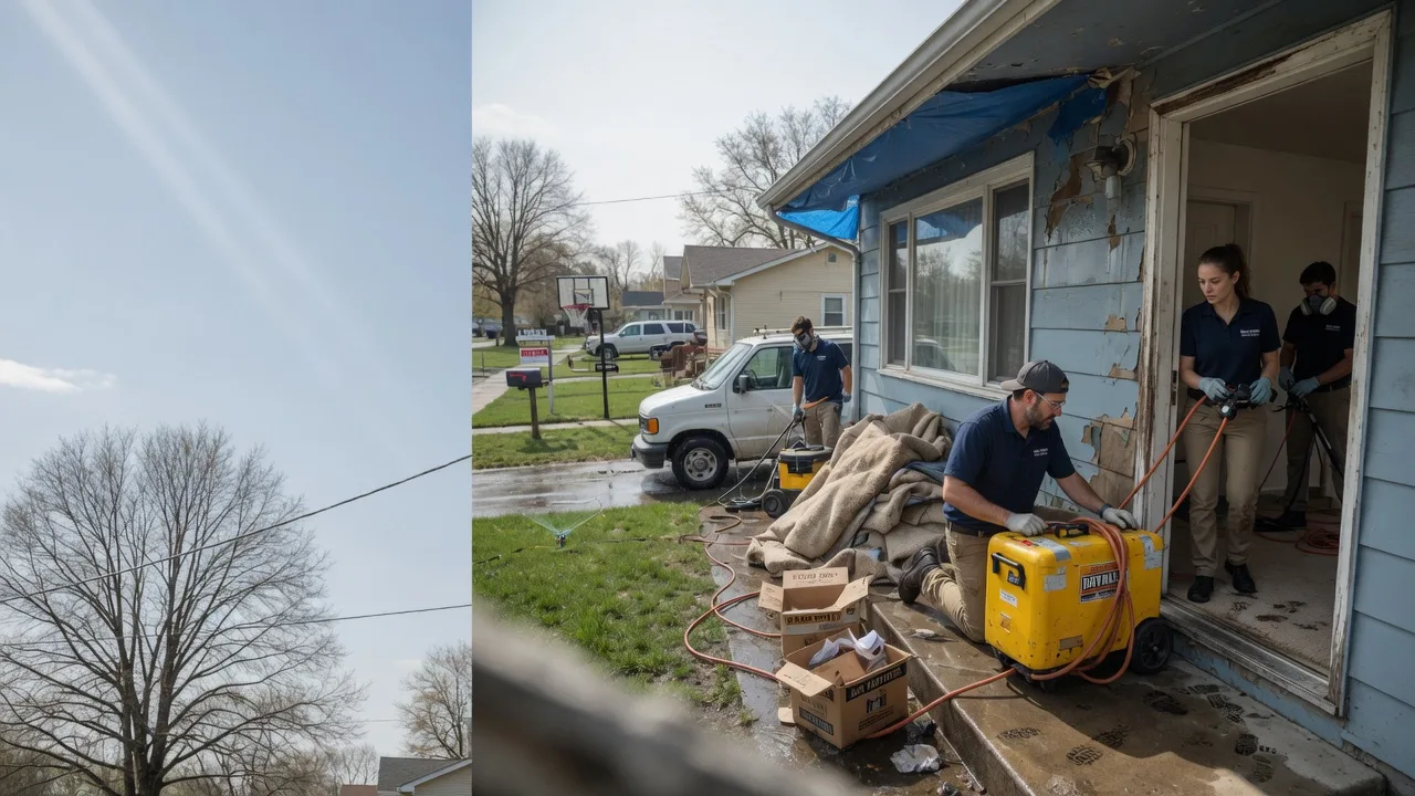 Basement Flood Cleanup in Merrimac, WI near me